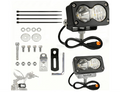 Baja Style Light Ebike Headlight for Ridstar Q20 3 Pin Ebike,Waterproof Front 20W 6500K Super Bright LED Plug and Play Headlight for Ridstar Q20 12V-60V White
