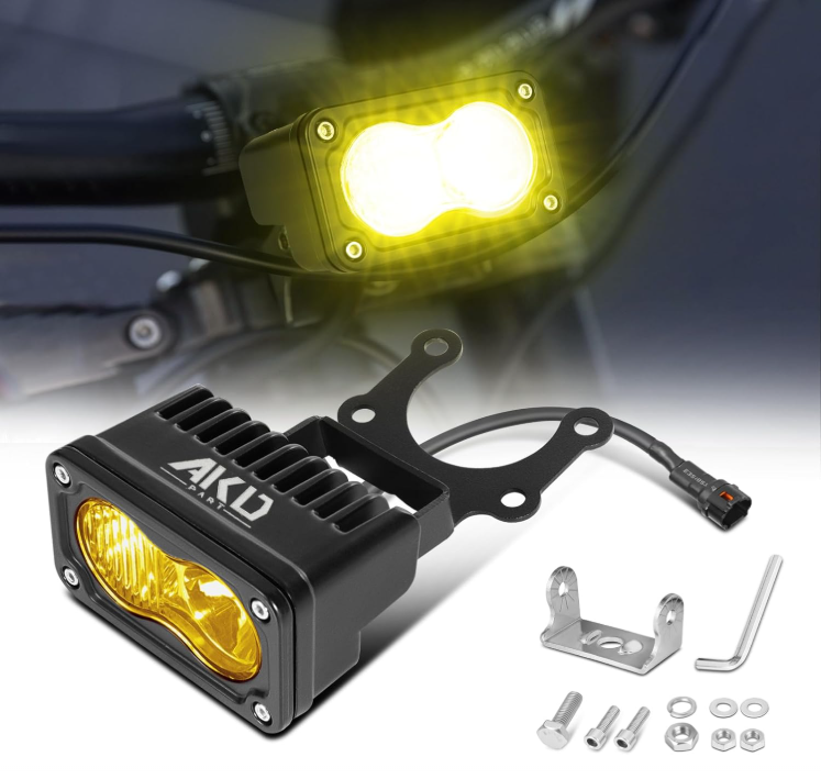 yellow baja light